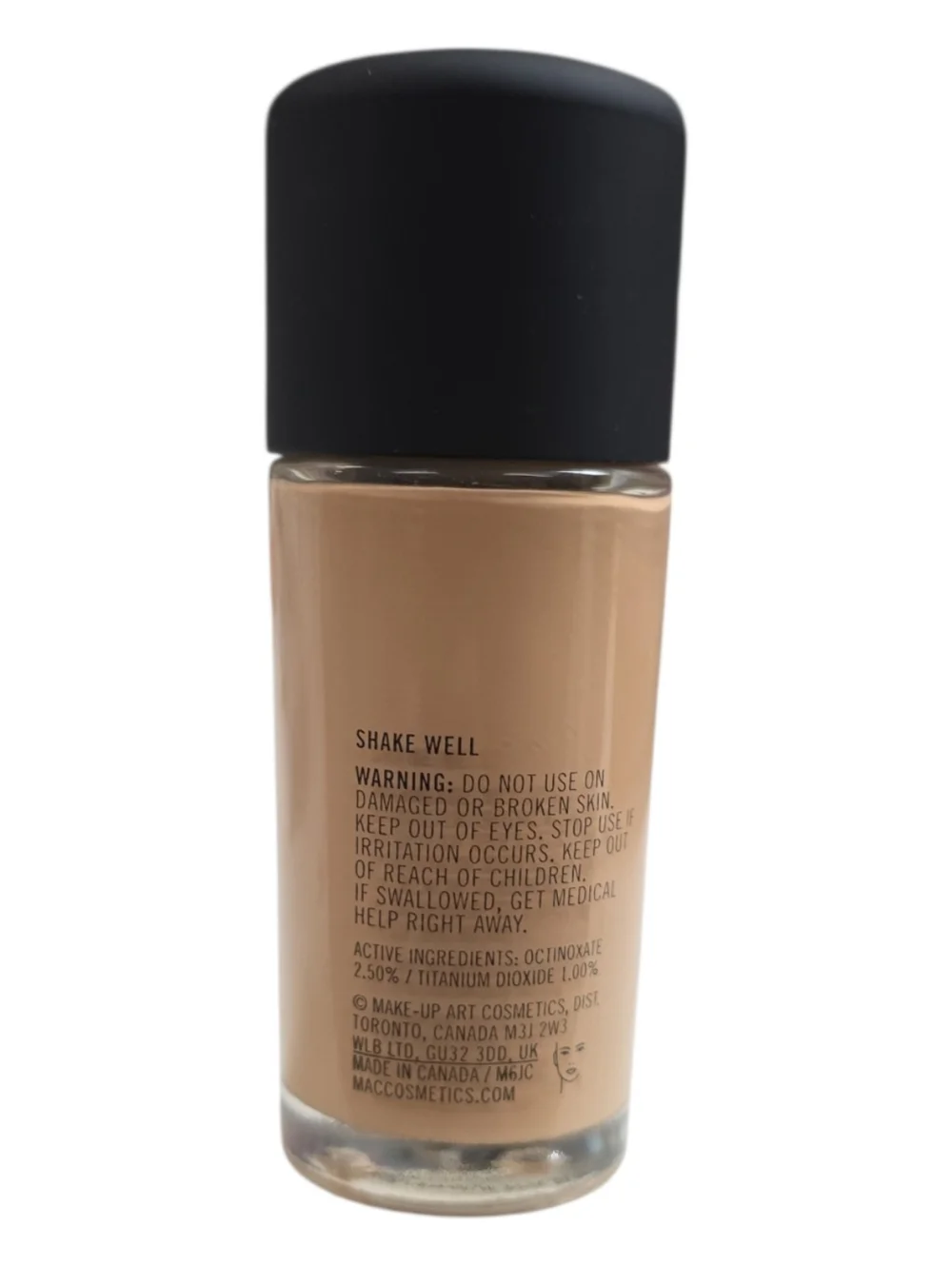 MAC NW20 Studio Fix Fluid SPF 15 1.0oz/30ml 24- Hour Wear. Pump Included.